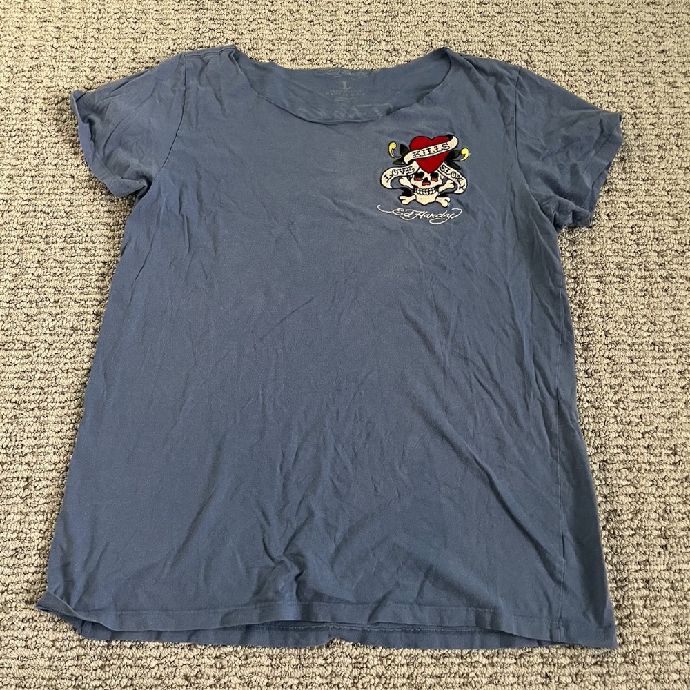 vintage ed hardy T-shirt